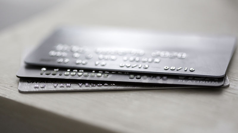 486706855 stack of credit cards